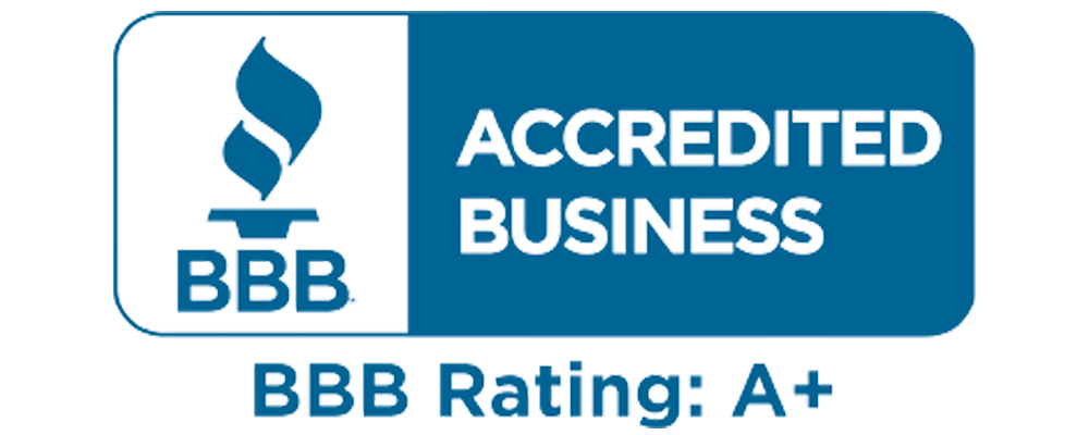 BBB Accredited Business, A+ rating